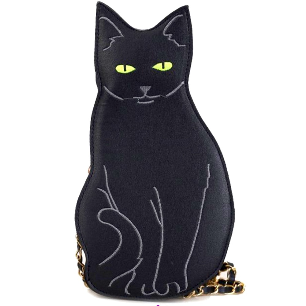 NWT! Super Cute! Ella & Elly Black Cat crossbody bag.